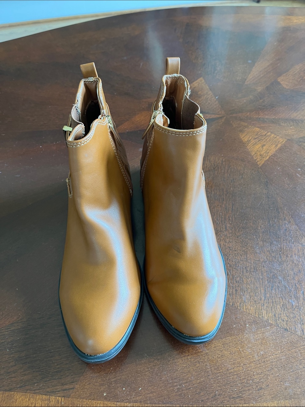 Bandolino Tan Ankle Boots